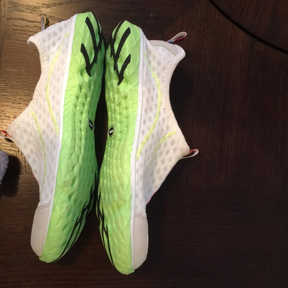 SOCONE Running shoes men’s White, neon yellow - Picture 3 of 8